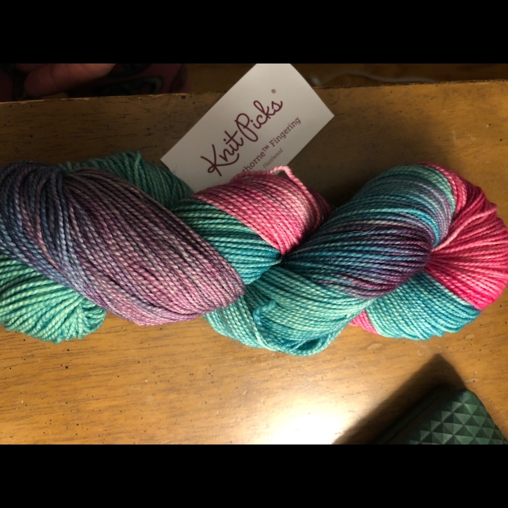 Pretty sock yarn 🧶